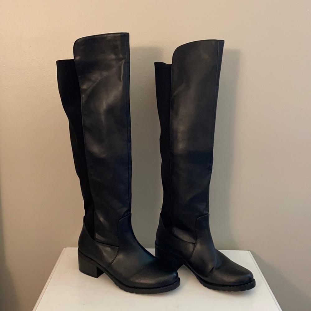 Mossimo Supply Co. Black Knee High Boots